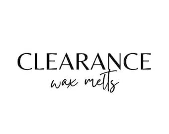 CLEARANCE - Natural Soy Wax Melts - Highly Scented & Long Lasting