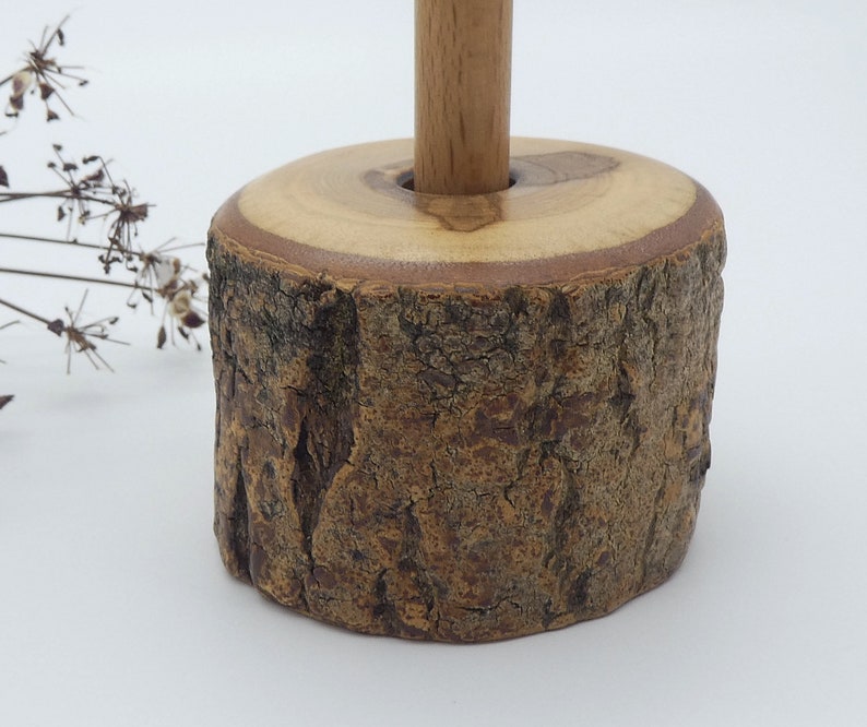 pen storage for the desk in the home office mother/'s day gifts ash Wooden pen holder