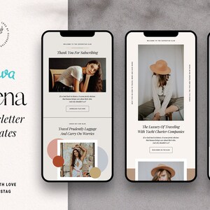 Selena - Canva Newsletter Templates