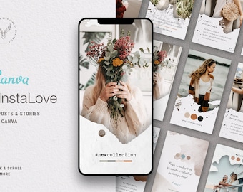 InstaLove - Canva Instagram投稿＆ストーリーパック