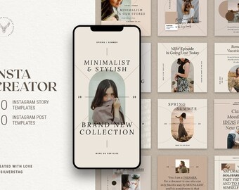 InstaCreator - Instagram Post & Story Templates for Creators, Coaches, Podcasts, Influencers, Entrepreneurs, Bloggers