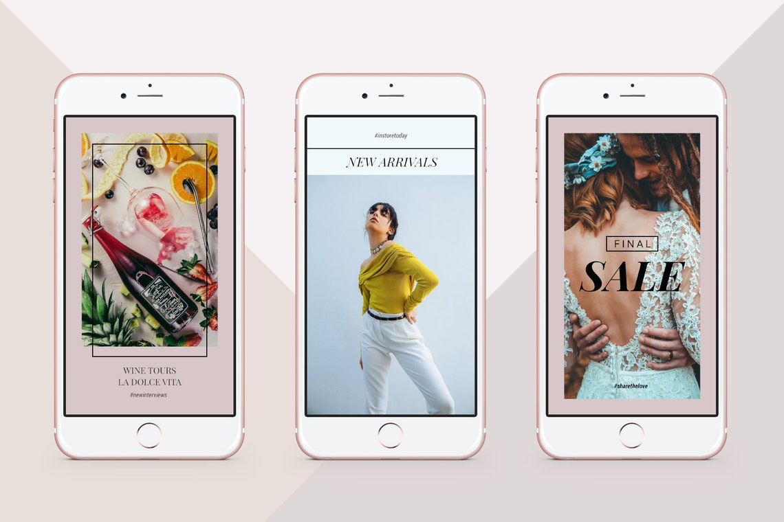ANIMATED Modern Instagram Stories Animated Creative Chic - Etsy
