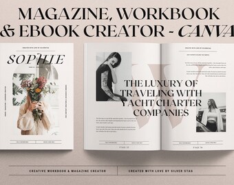 Sophie - CANVA eBook/Magazine/Werkboekmaker