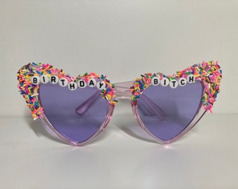 Birthday sprinkles sunglasses