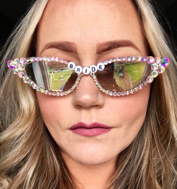 Clear iridescent sunglasses online