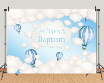 Hot Air Balloon Backdrop Etsy