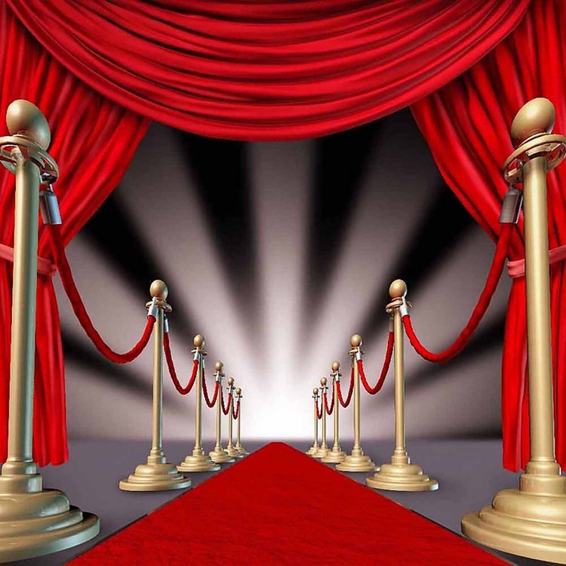 Red Carpet Photography Backdrop Awards Ceremony Photo Booth Etsy