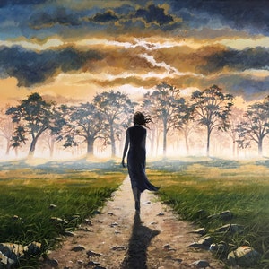 The Path Art Print - Stampa giclée in edizione limitata firmata a mano