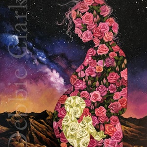 Giclee Wall Art Print on A3 - Precious Life - Mother - Baby