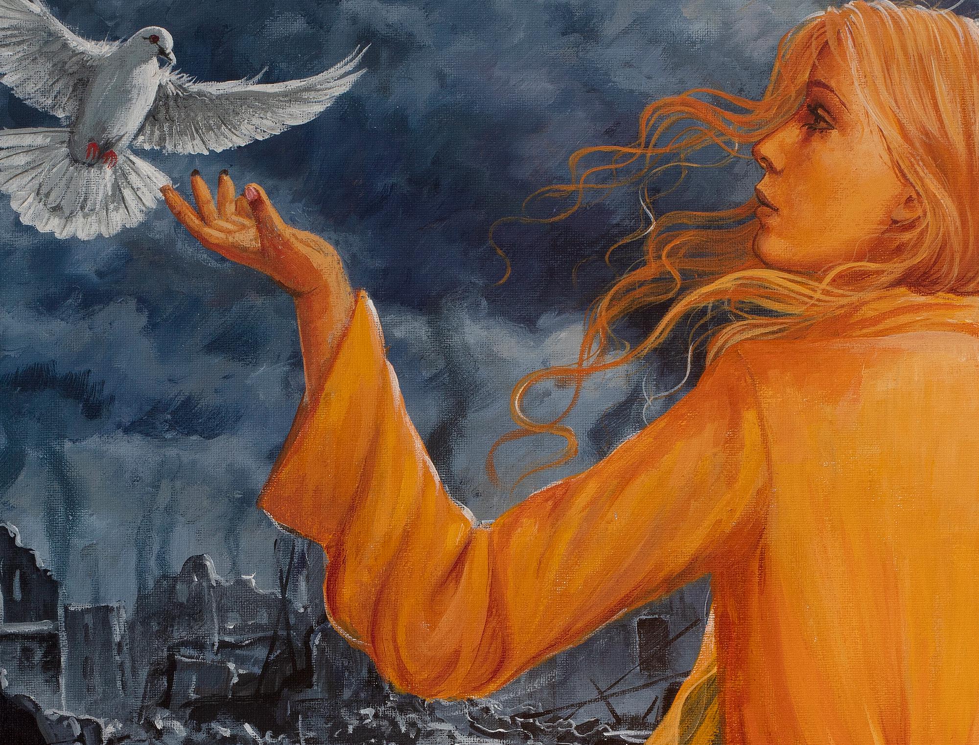 Giclee Fine Art Print - Born of the Spirit - Christian Art - 11" X 14 ...