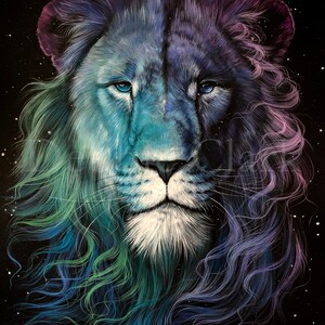 Giclee Art Print - Father of Lights - Lion Art