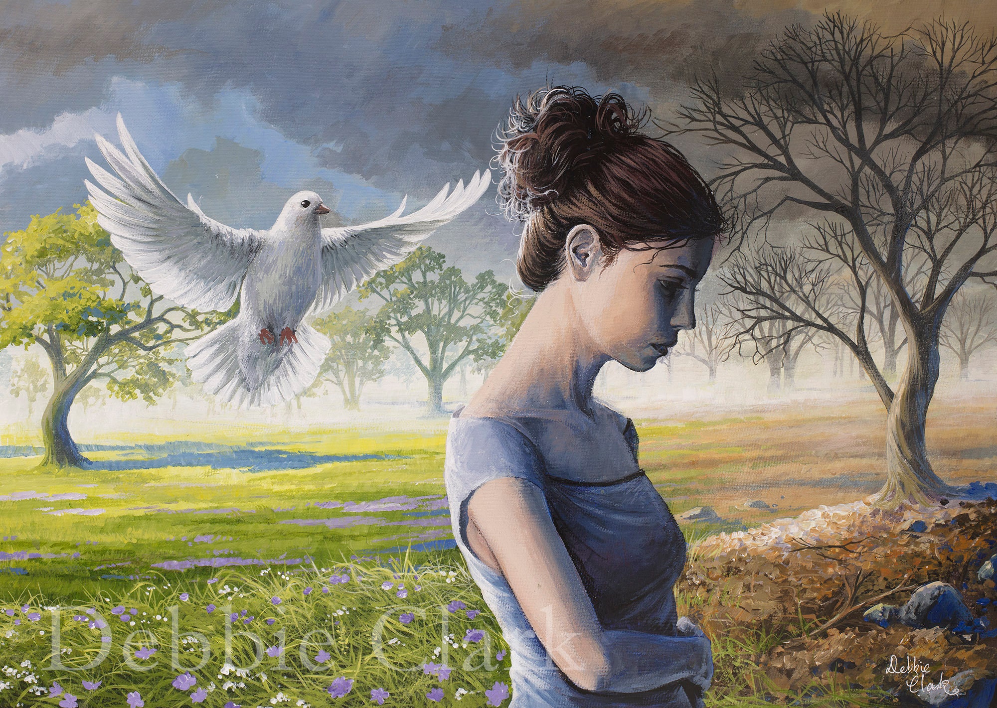 Art Print - One Step Back - Christian Art - Limited Edition Giclee ...