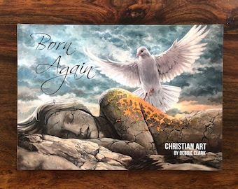 Hardback Coffee Table Art Book 2 - Christian Art and Bible Verses