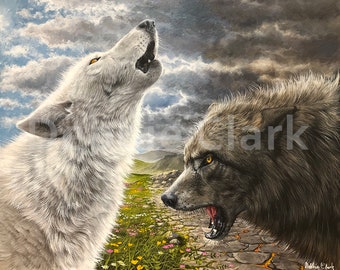 クラウス・ハーパニエミ ジクレー Mr.Wolf ジクレー 版画 限定 il_340x270.5086817113_adtu.jpg