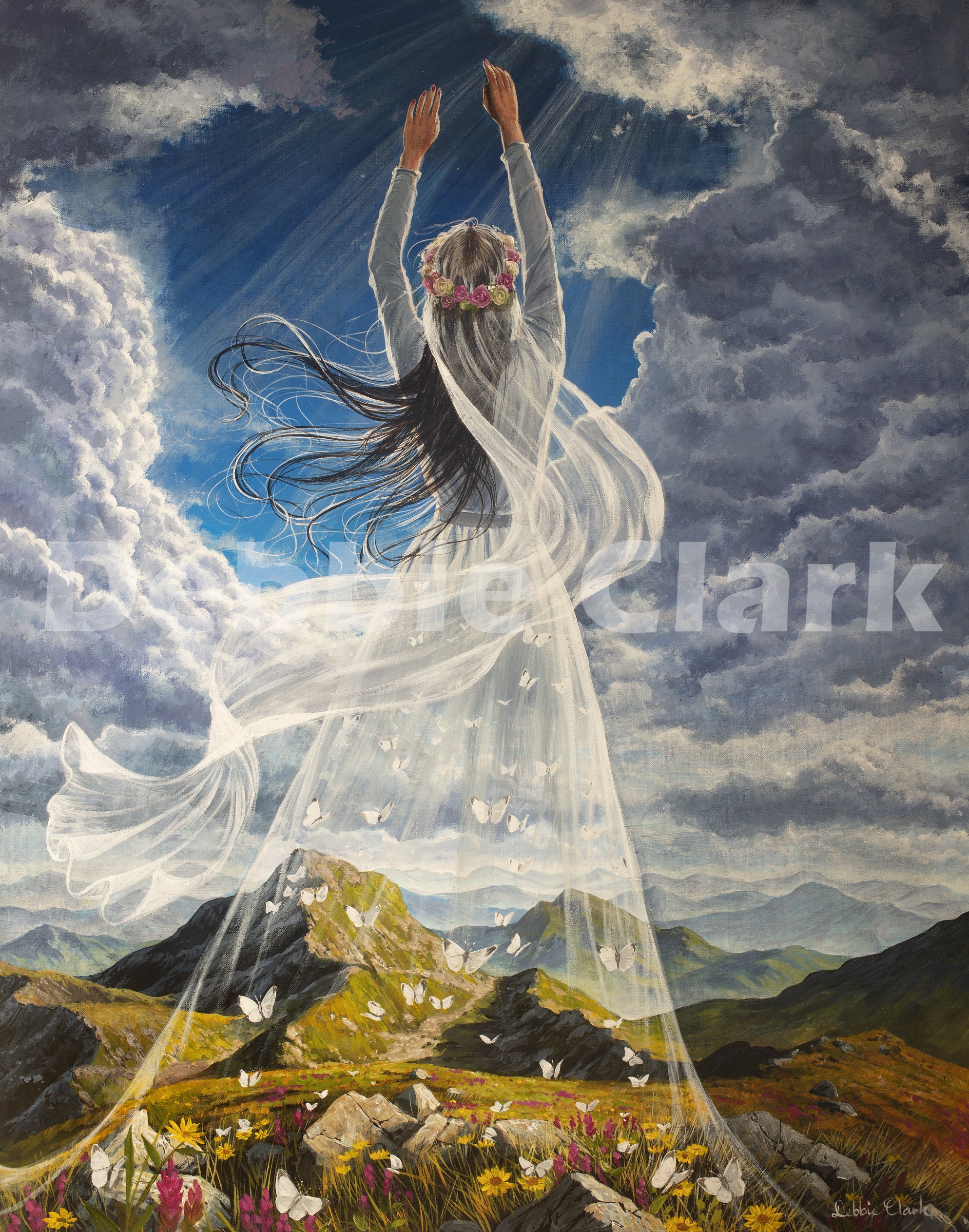 Giclee Art Print A3 - the Bride is Ready - Spiritual Art - Etsy