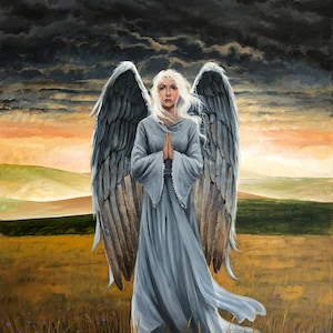 Giclee Wall Art Print - The Harvest Angel