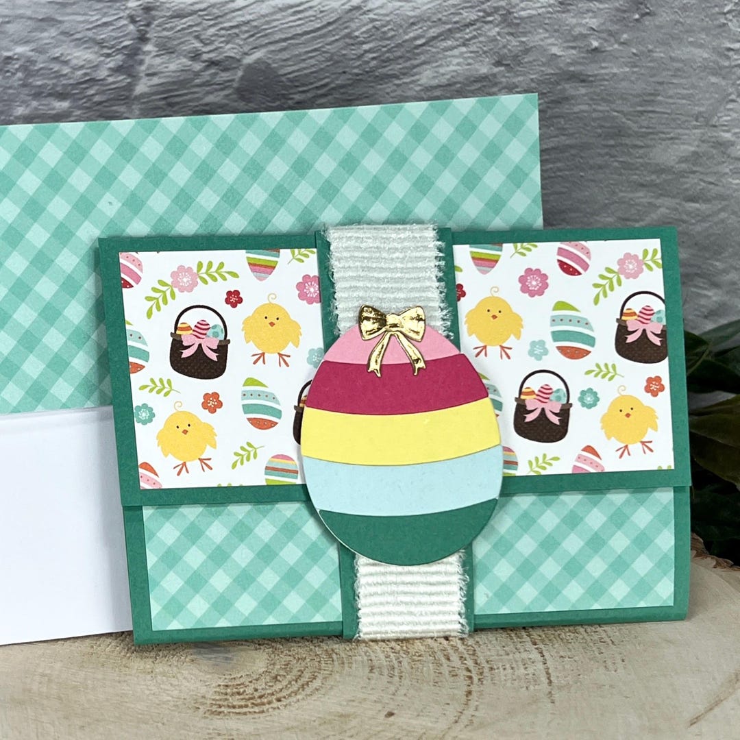 Handmade Easter Gift Card Holder | Treat for Easter Basket - Etsy