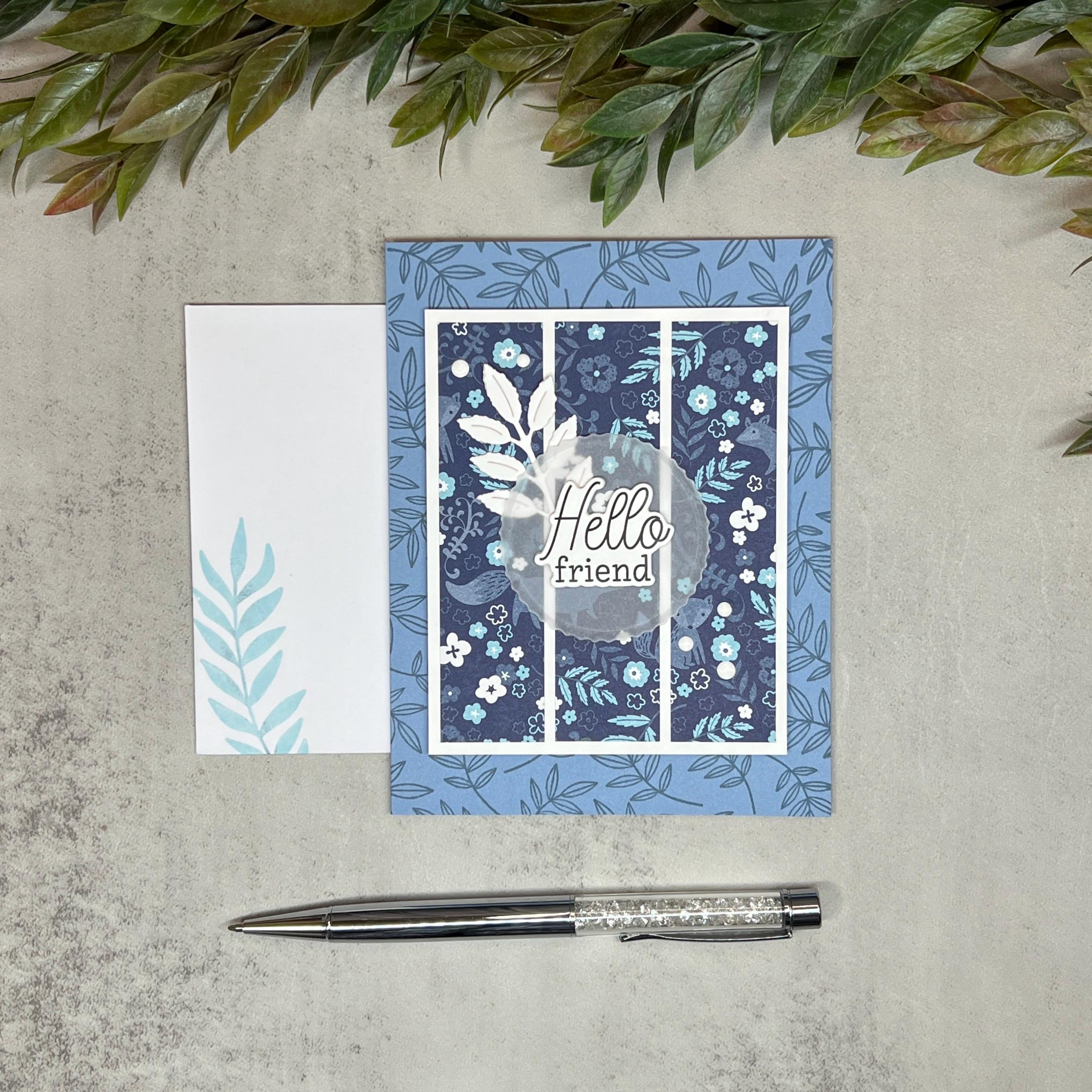Handmade Set of 4 Greeting Cards With Blank Insides - Etsy