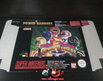 SNES Etiquetas de reemplazo Zombies se comió a mis vecinos ...