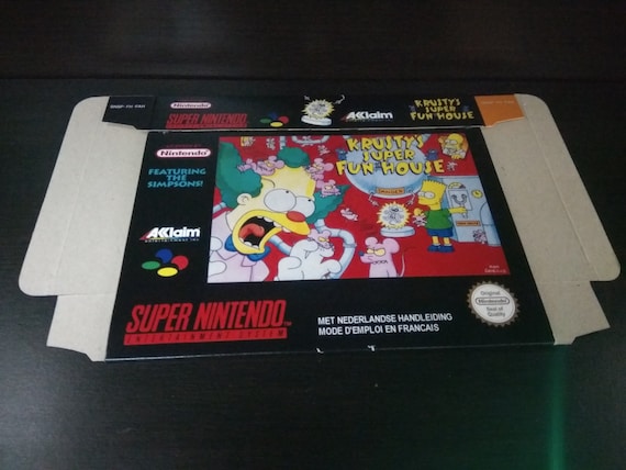 Super Double Dragon SNES Repro Box Premium Quality 