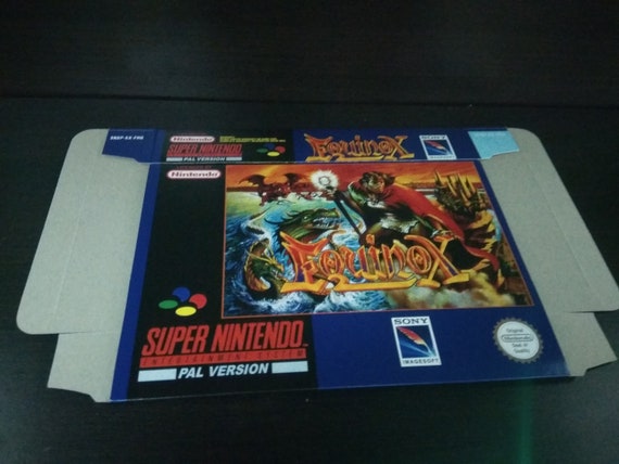 Super Double Dragon SNES Repro Box Premium Quality 