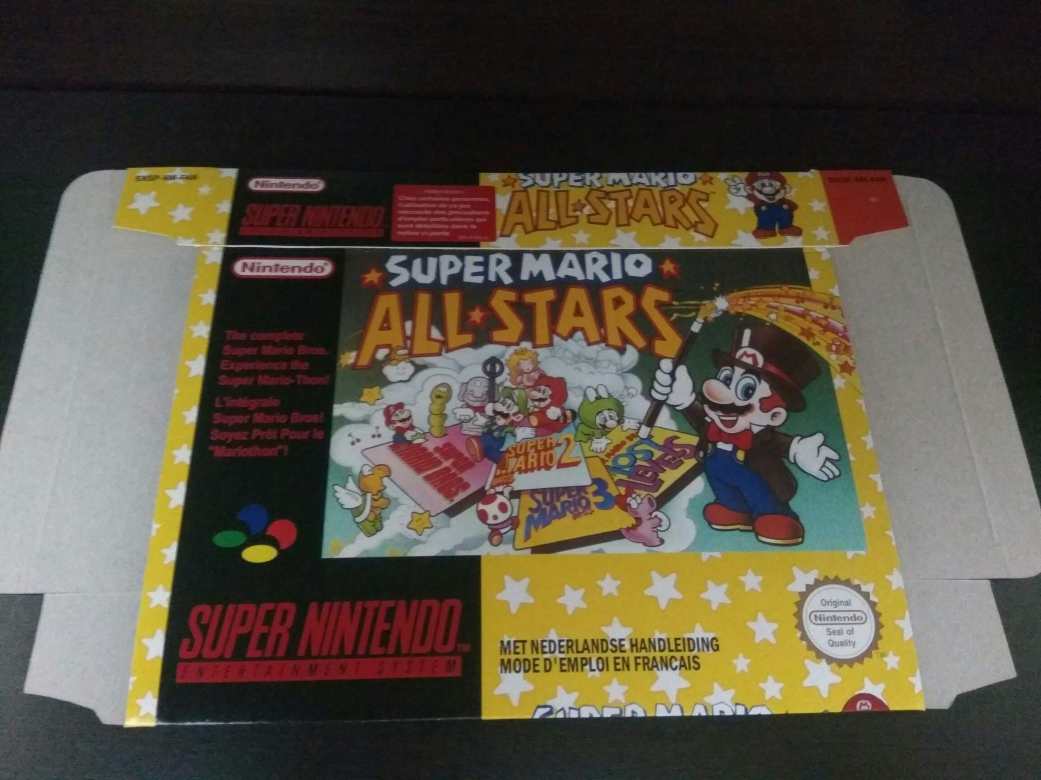 Super Mario Bros. 3 Super Mario All-Stars SNES Sticker Set (34 Pieces)