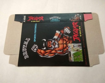 Brutal Football - Atari Jaguar - Repro Box / Replacement Box