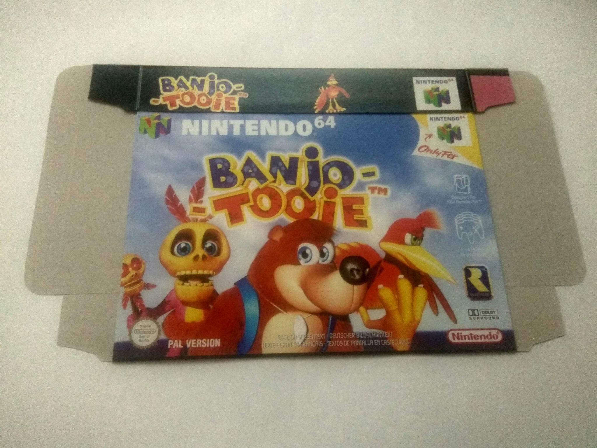 Banjo Dreamie Nintendo 64 N64 Video Game. Expansion Pak 