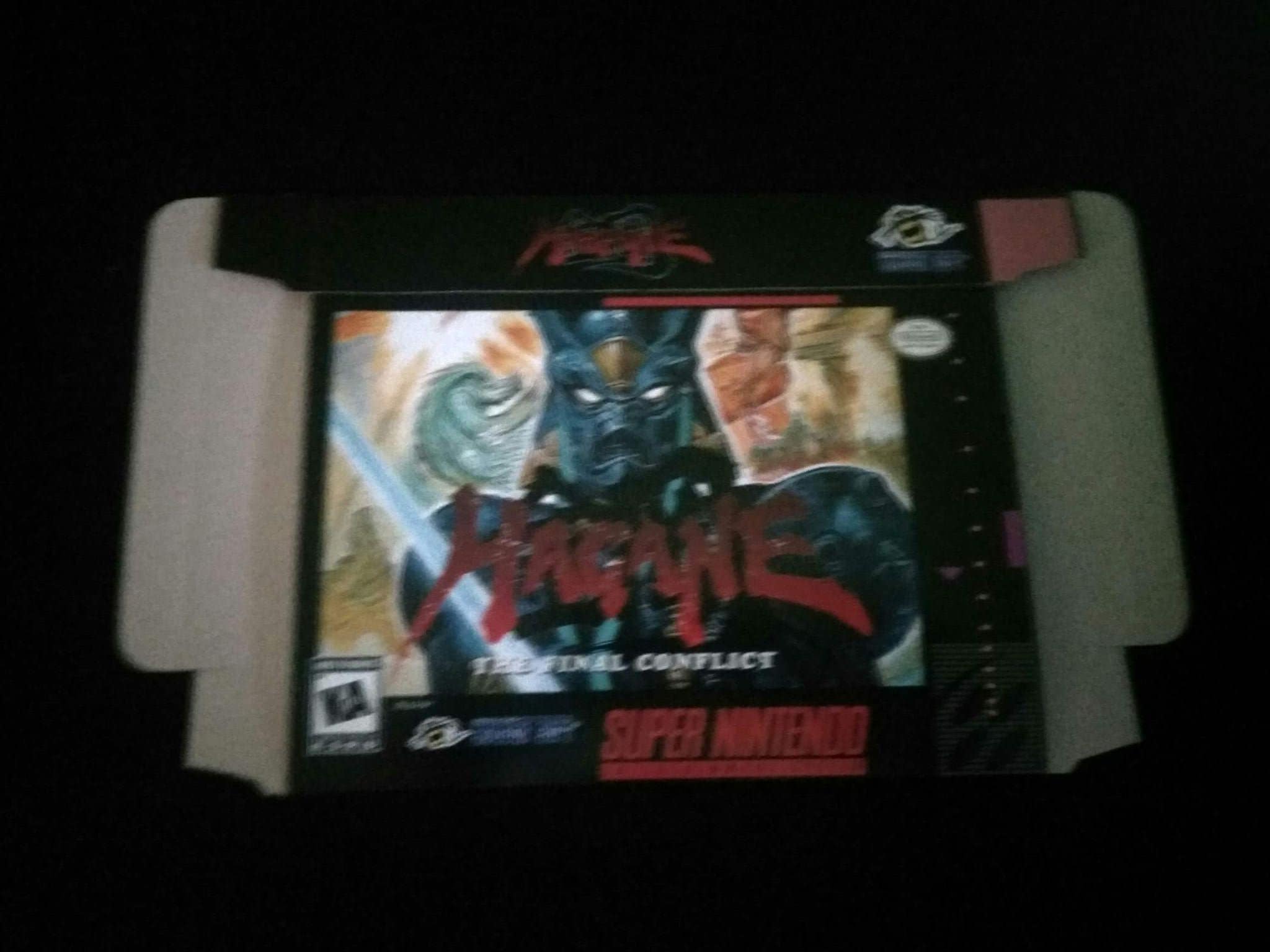 Hagane SNES Super NES Repro Box Replacement Box Usa Etsy Canada