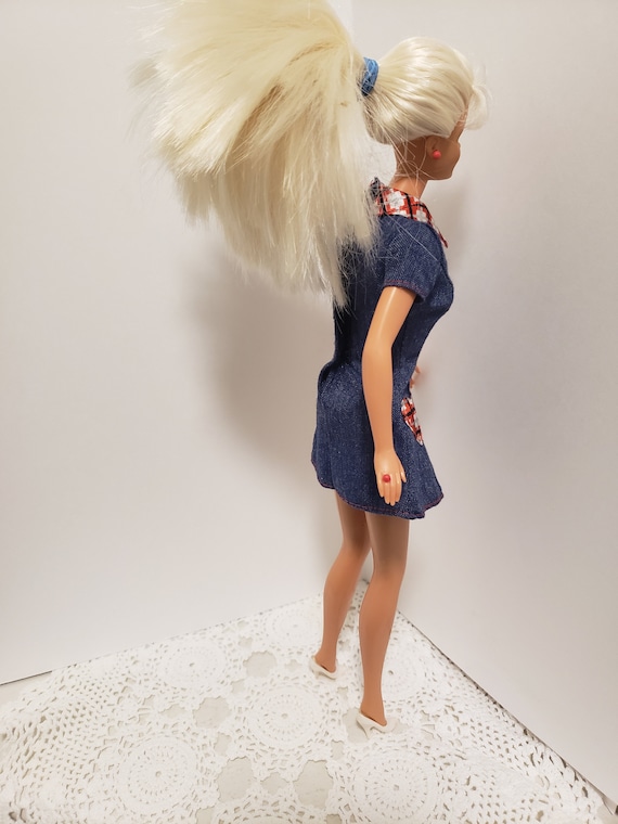 barbie fashionista denim dress Barbie Style