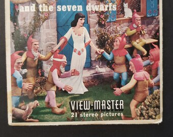 Snow White and the Seven Dwarfs View Master Reel Set B-300