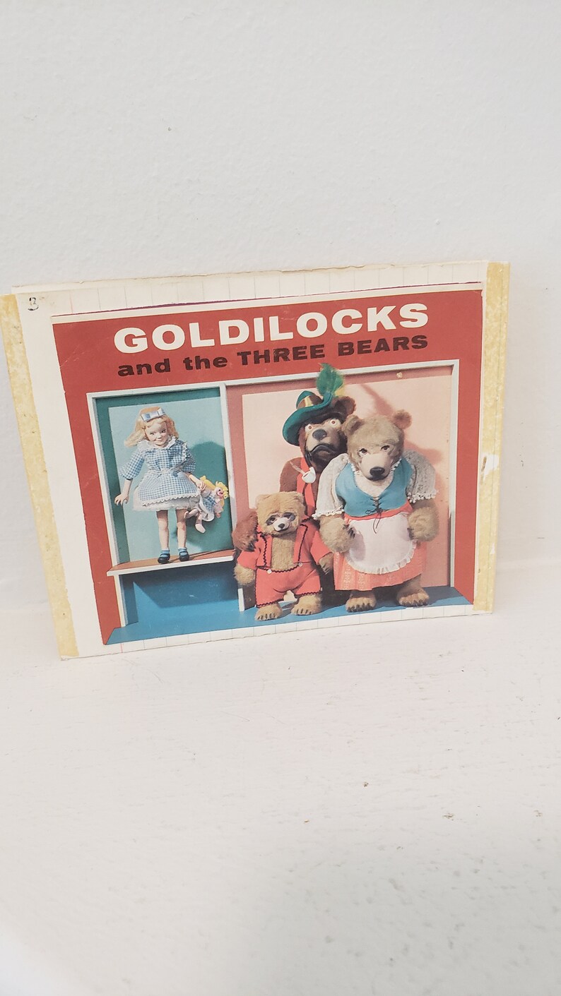 Goldilocks and the Three Bears Vintage View Master Reels - Etsy Canada
