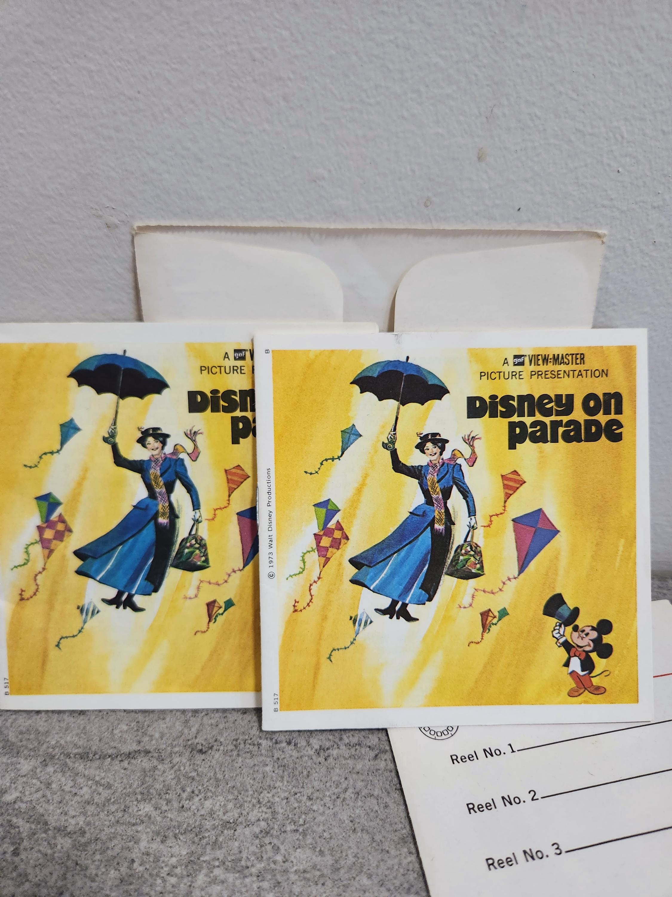 View Master Reels Disney on Parade With Booklet 70s - Etsy