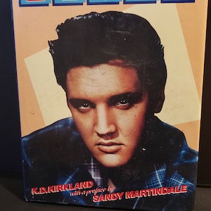 Elvis Book K. D. Kirkland 80s Book on Elvis Jail House Rock Days Collecting All Things Elvis Vintage Elvis Presley Book Gifts The Elvis Fan