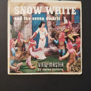1940's View-master 3-D Story Snow White and the Seven Dwarfs Reel