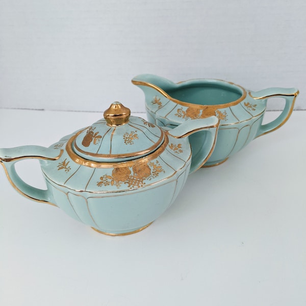 Sadler Cream and Sugar Set Etsy