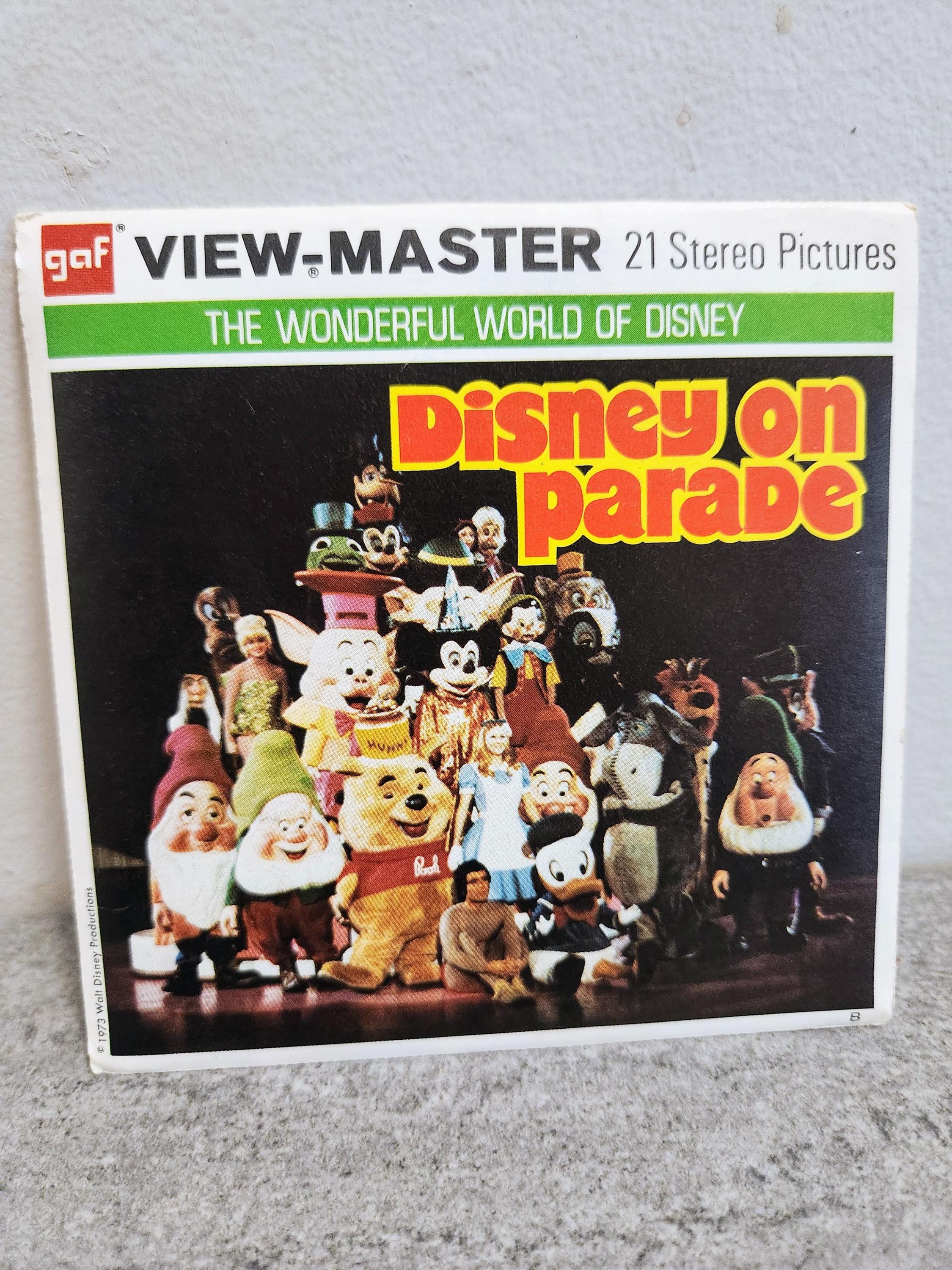 View Master Reels Disney on Parade With Booklet 70s - Etsy
