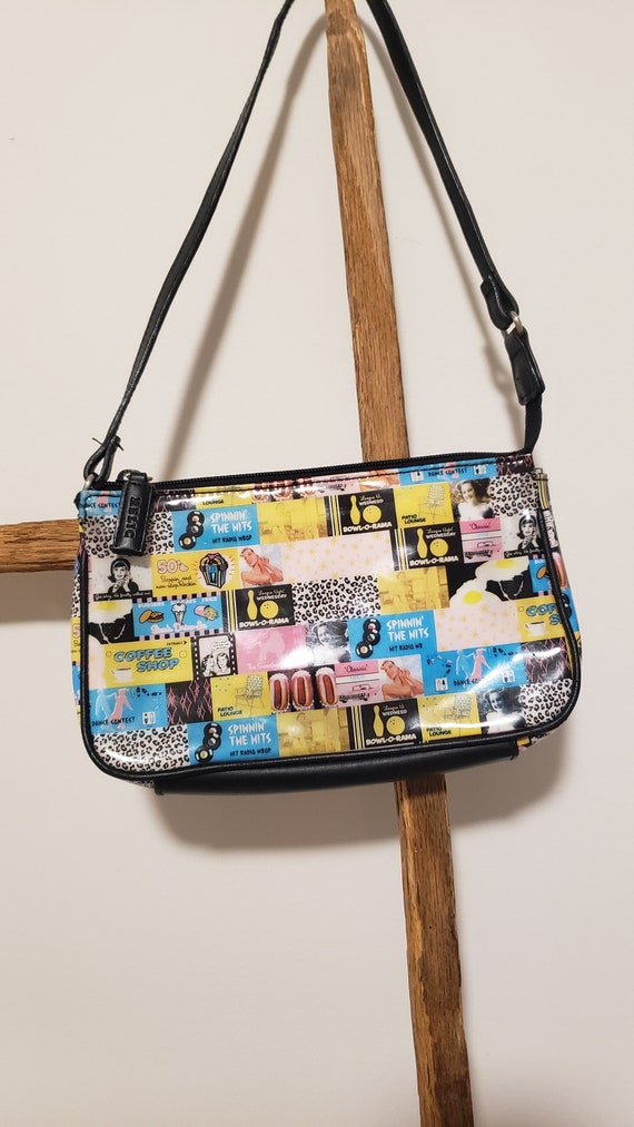 Vintage Relic Shoulder Bag 1950s Themed Purse Spinnin… Gem