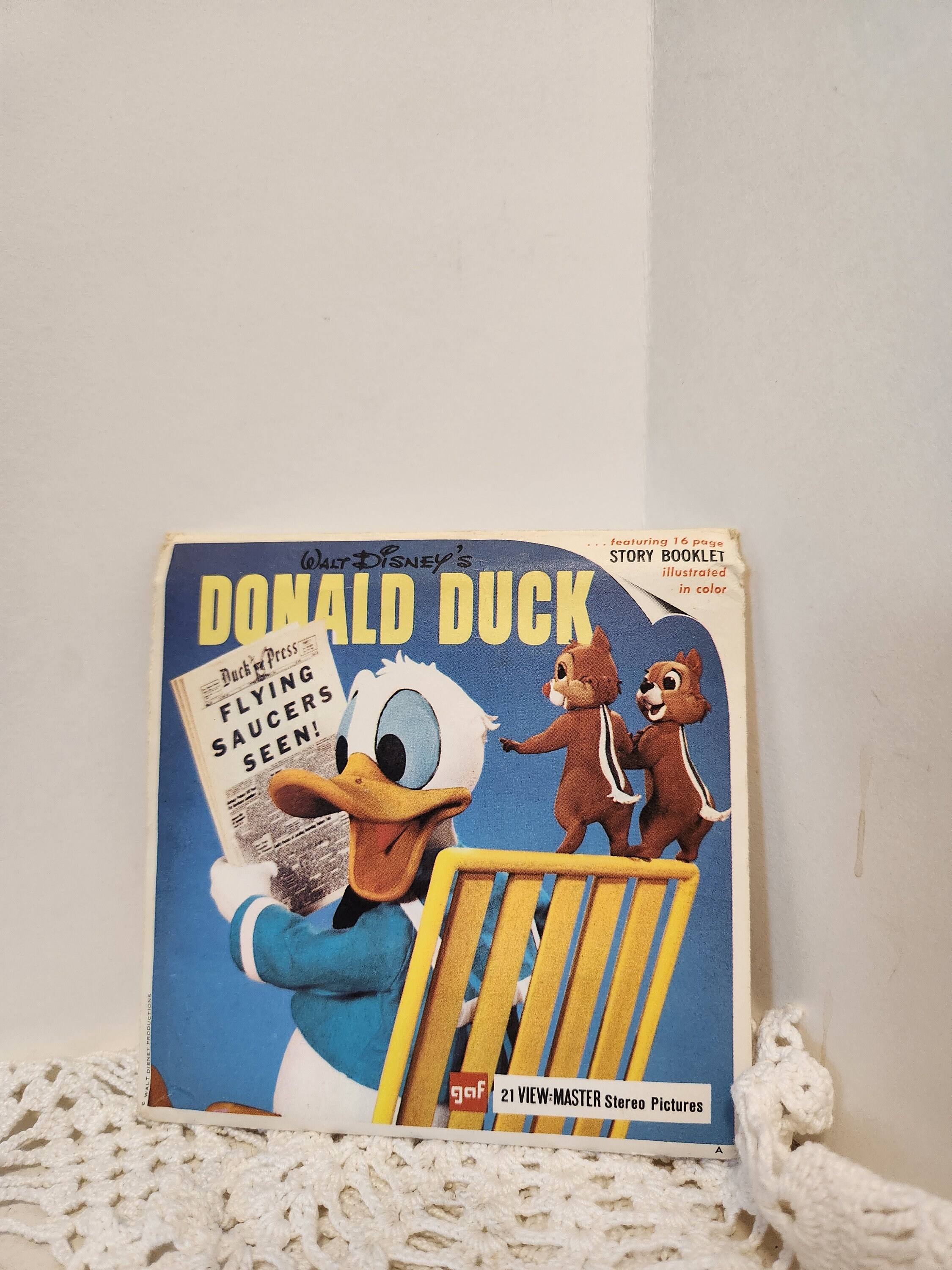 Vintage Donald Duck View-master Reel Set: GAF, Booklet, 1957 - Etsy