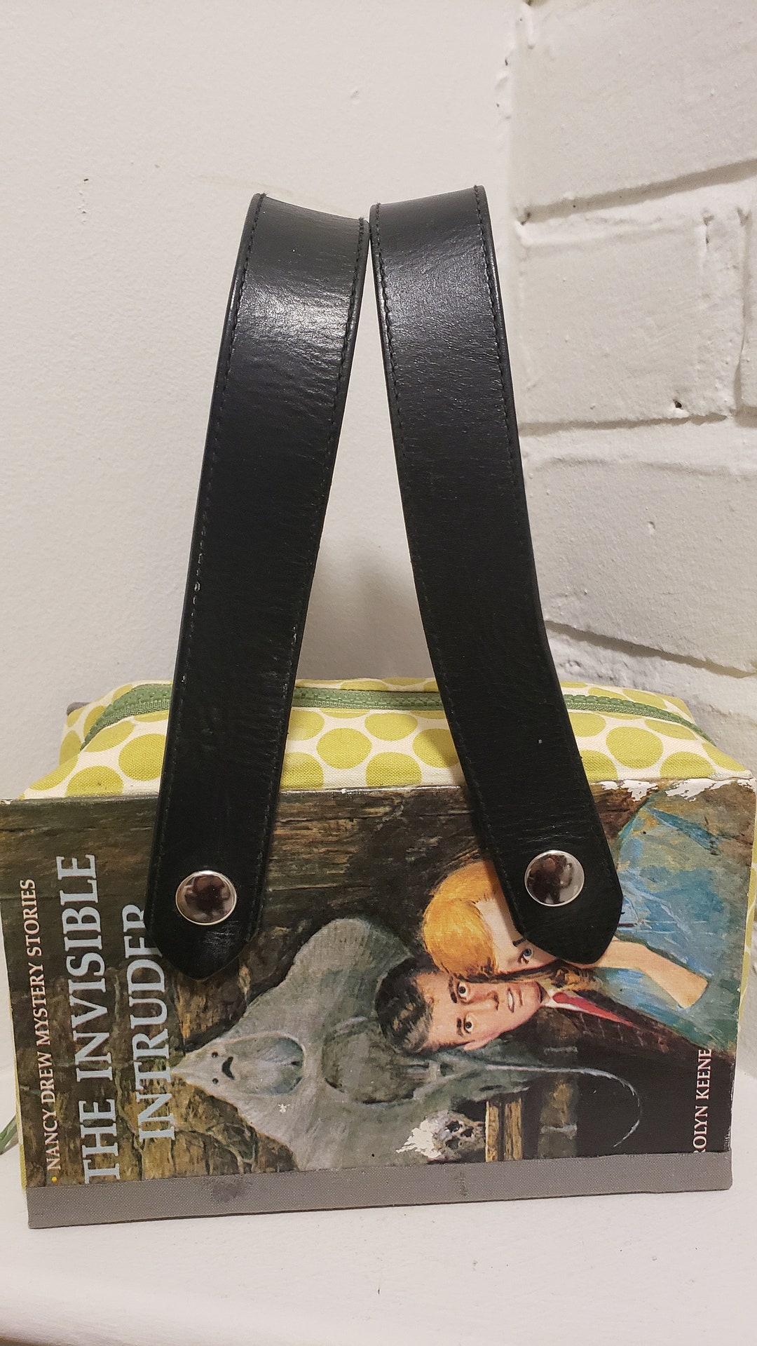 Vintage Book Purse Nancy Drew Book Purse the Invisible Intruder Hand