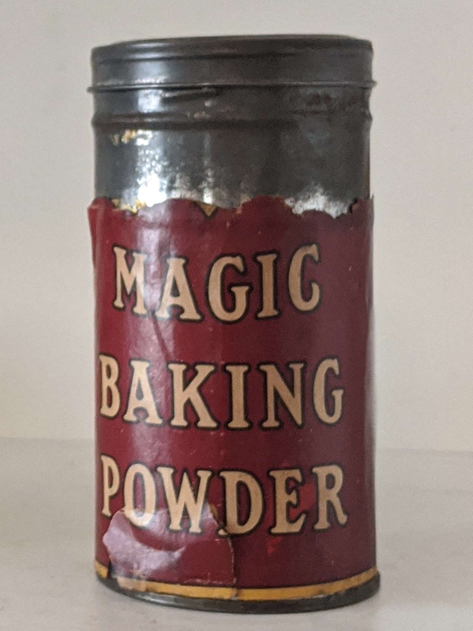 Vintage Tin Magic Baking Powder Vintage Collectable Tins Etsy