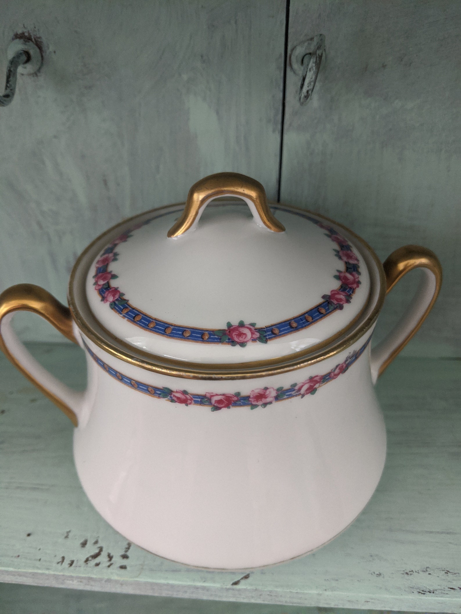 Vintage Limoges Sugar Bowl With Lid Vintage Limoges Floral Etsy 日本