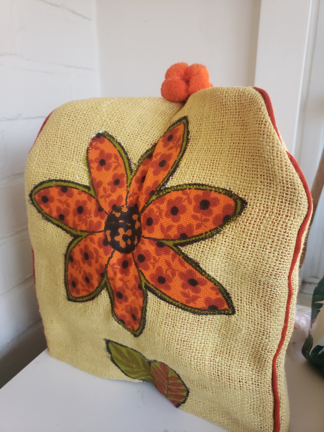 Extra Large Tea Cozy Pot Cozy Vintage Hand Made Cozy With Etsy