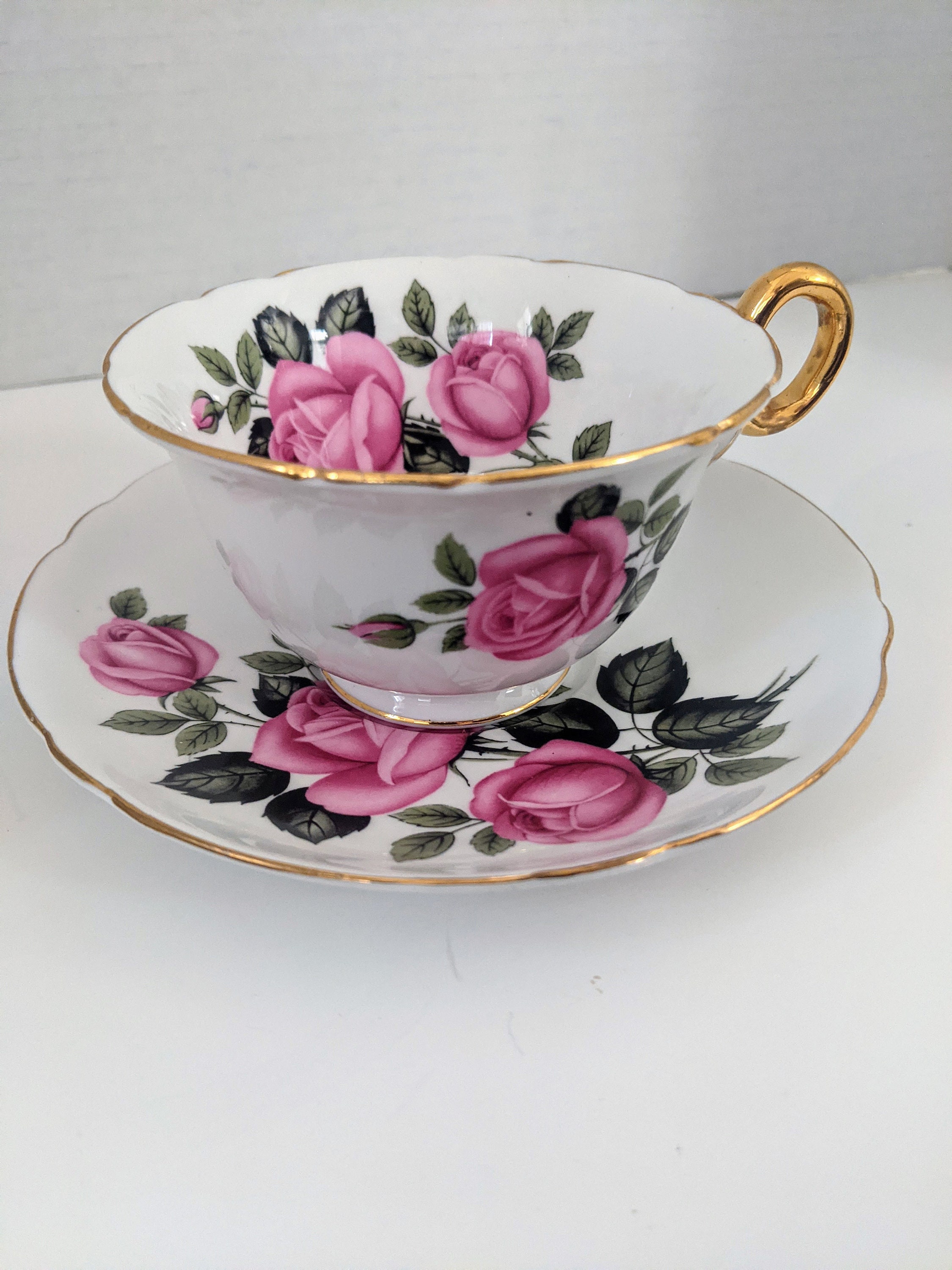 レア Shelley グリーントリム ピンクローズ パンジー ケーキプレート レア Shelley グリーントリム ピンクローズ パンジー ケーキプレート