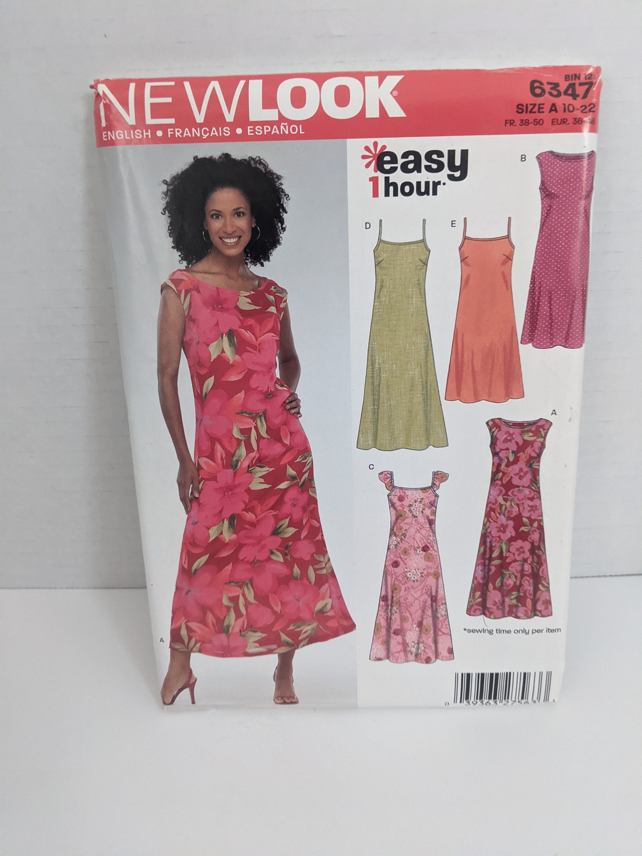 Kits & How To Misses dress pattern Misses tank dress pattern SZ MLG