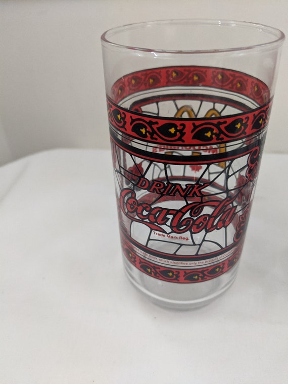 Vintage 1970s Coca Cola Mcdonalds Glass Tumblers - Etsy