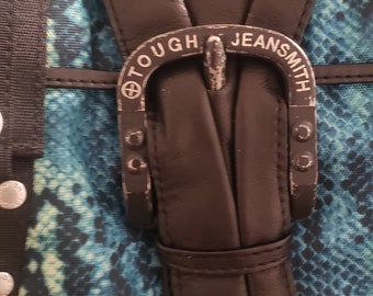 TOUGHJeansmith タフジーンズスミス デニム レザー ボストン