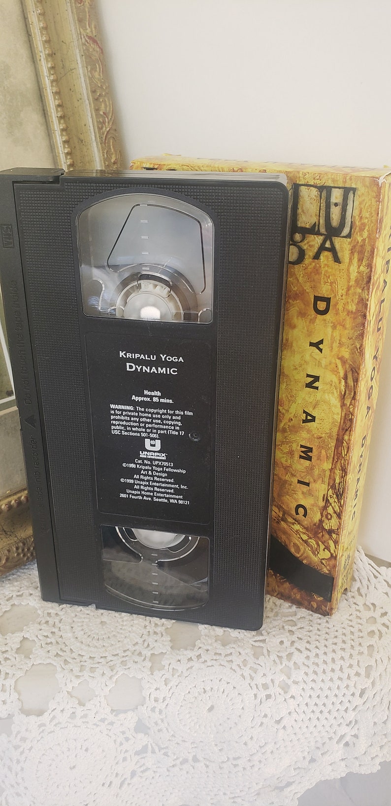 Kripalu Yoga VHS Dynamic Yoga with Stephen Cope Experience the Heart of Yoga Move and Breathe Yoga VHS Practice Yoga At Home VHS image 8