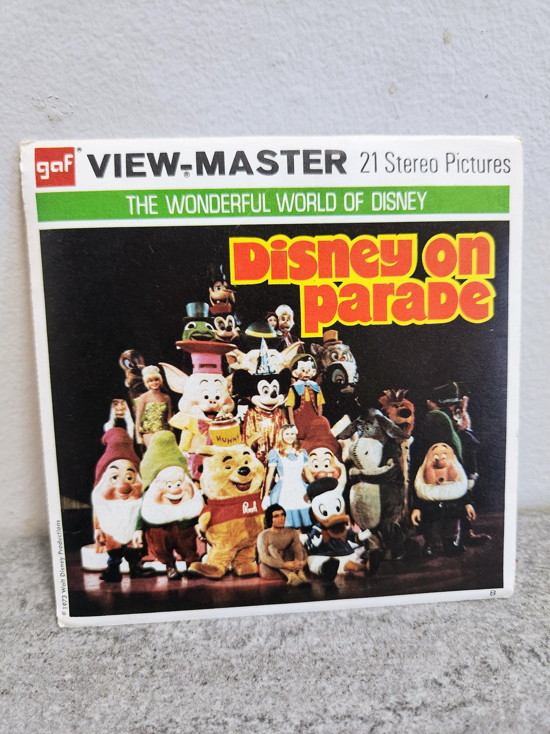 View Master Reels Disney on Parade With Booklet 70s - Etsy