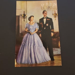 Carte postale royale vintage au choix